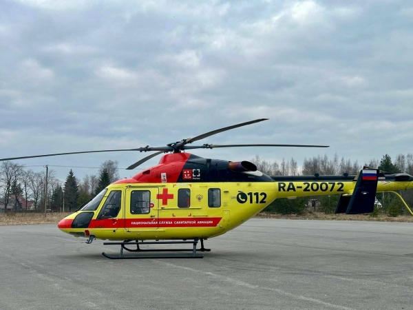 Ленинградская санавиация с января по март спасла почти 70 пациентов
