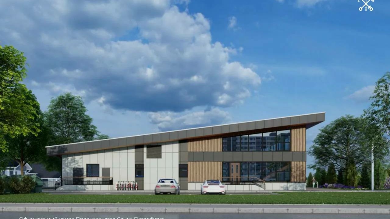 В Выборгском районе Петербурга появится спорткомплекс с кафе