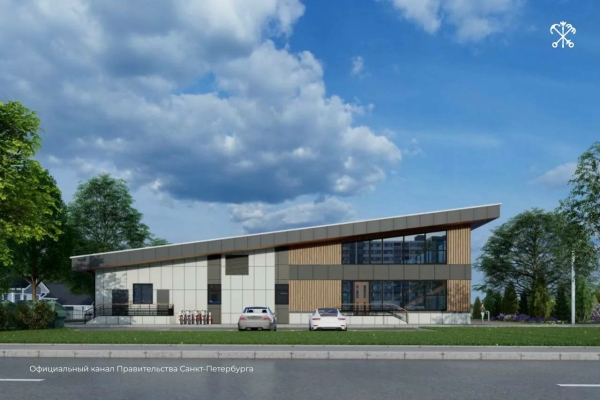 В Выборгском районе Петербурга появится спорткомплекс с кафе