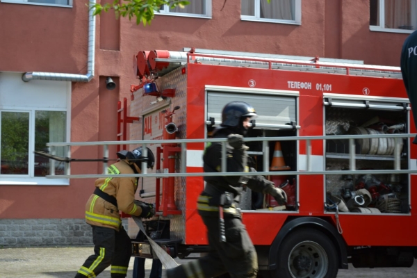 В Петербурге на Невском случился пожар с повышенным уровнем сложности