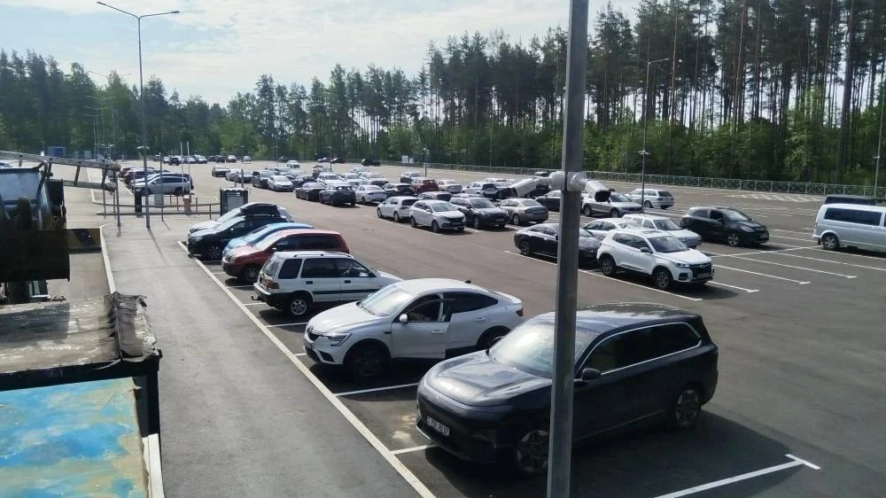Автостоянкой у онкокластера в Парголово за неделю воспользовались более 1200 раз
