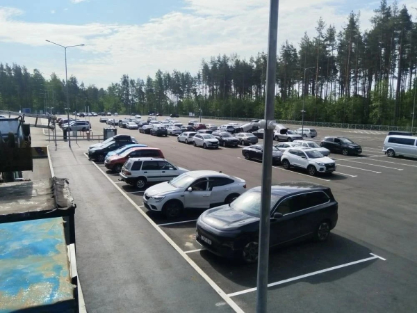 Автостоянкой у онкокластера в Парголово за неделю воспользовались более 1200 раз