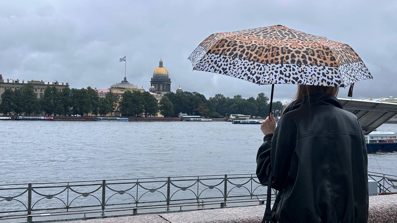 Последние летние дни в Петербурге будут прохладными и дождливыми